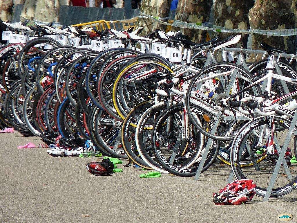 Bicicletas nunha proba deportiva Bicicletas nunha proba deportiva