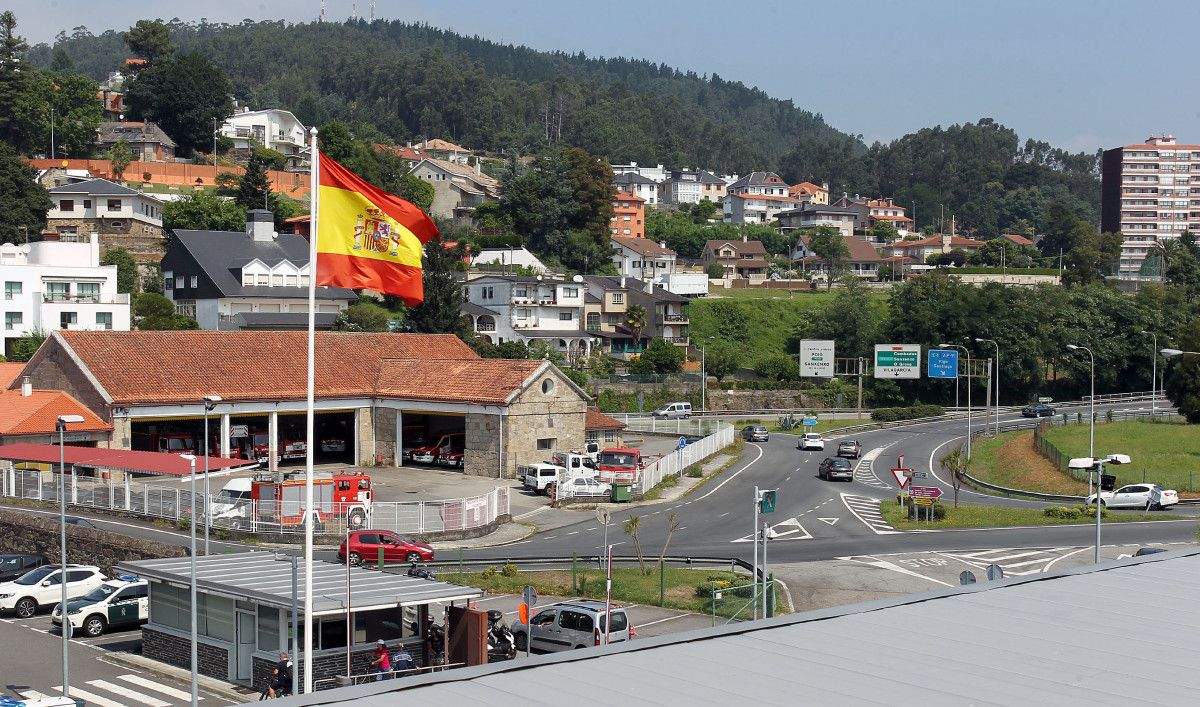 Parque de bomberos de Pontevedra