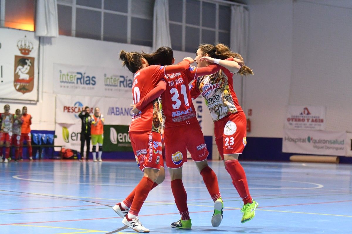 Partido entre o Poio Pescamar e o UCAM Murcia na Seca