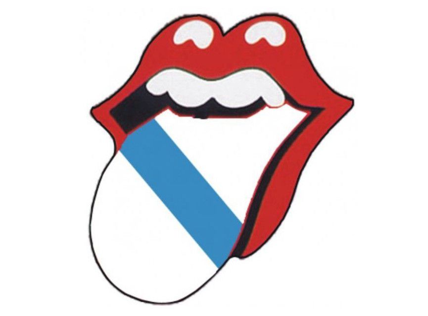 Versión del famoso icono de los Rolling Stones