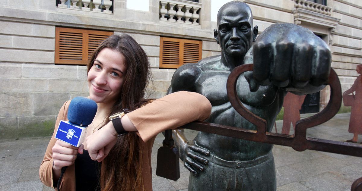 La deportista de lucha libre Lydia Pérez Touriño en La playlist