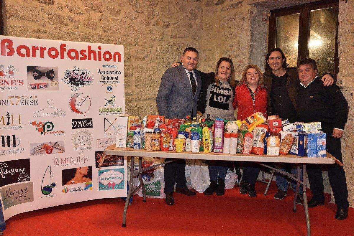 Alimentos recogidos en la #BarroFashion