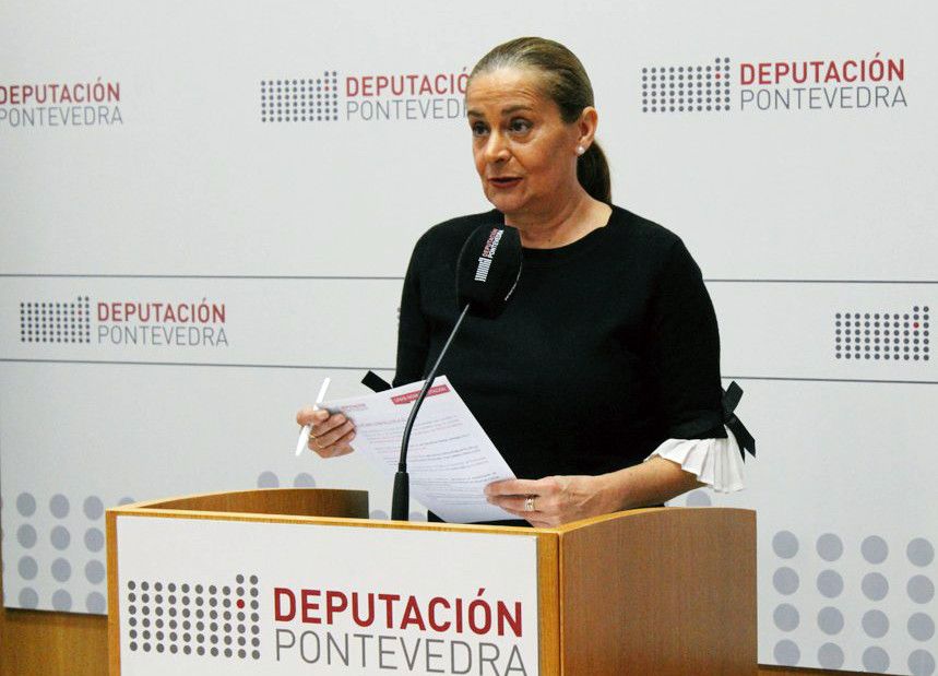 Carmela Silva, presidenta da Deputación de Pontevedra