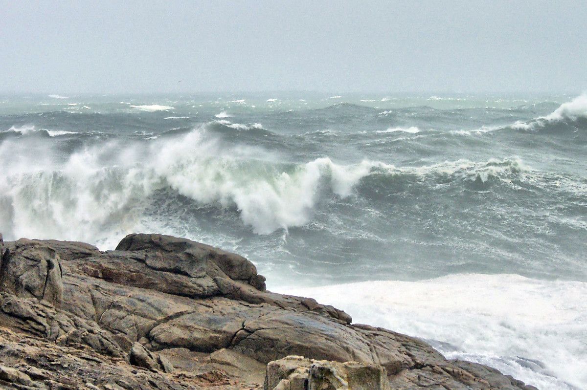 Temporal en el mar