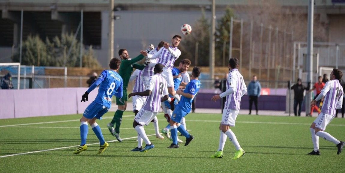 Partido entre Valladolid B y Pontevedra