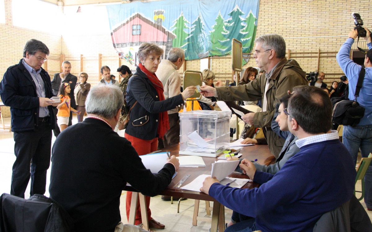 Votaciones en las elecciones europeas