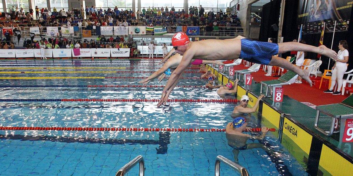 Campionato de España Máster de Natación en Pontemuíños en 2019