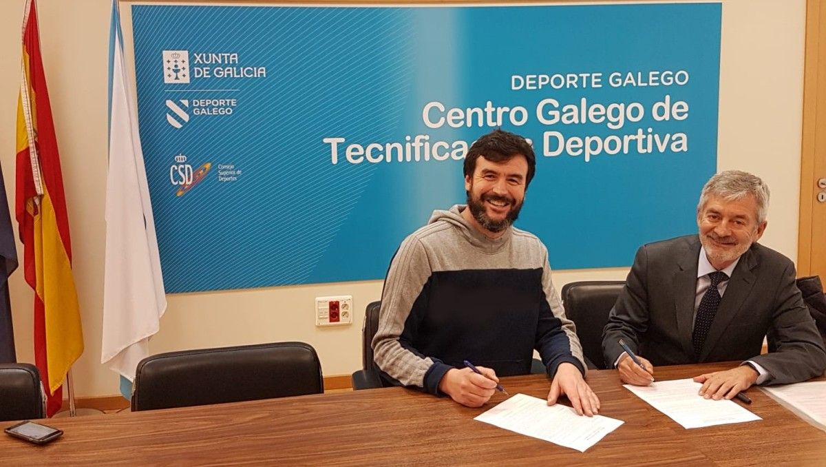 Carlos Touriño e Fernando Carpena no CGTD