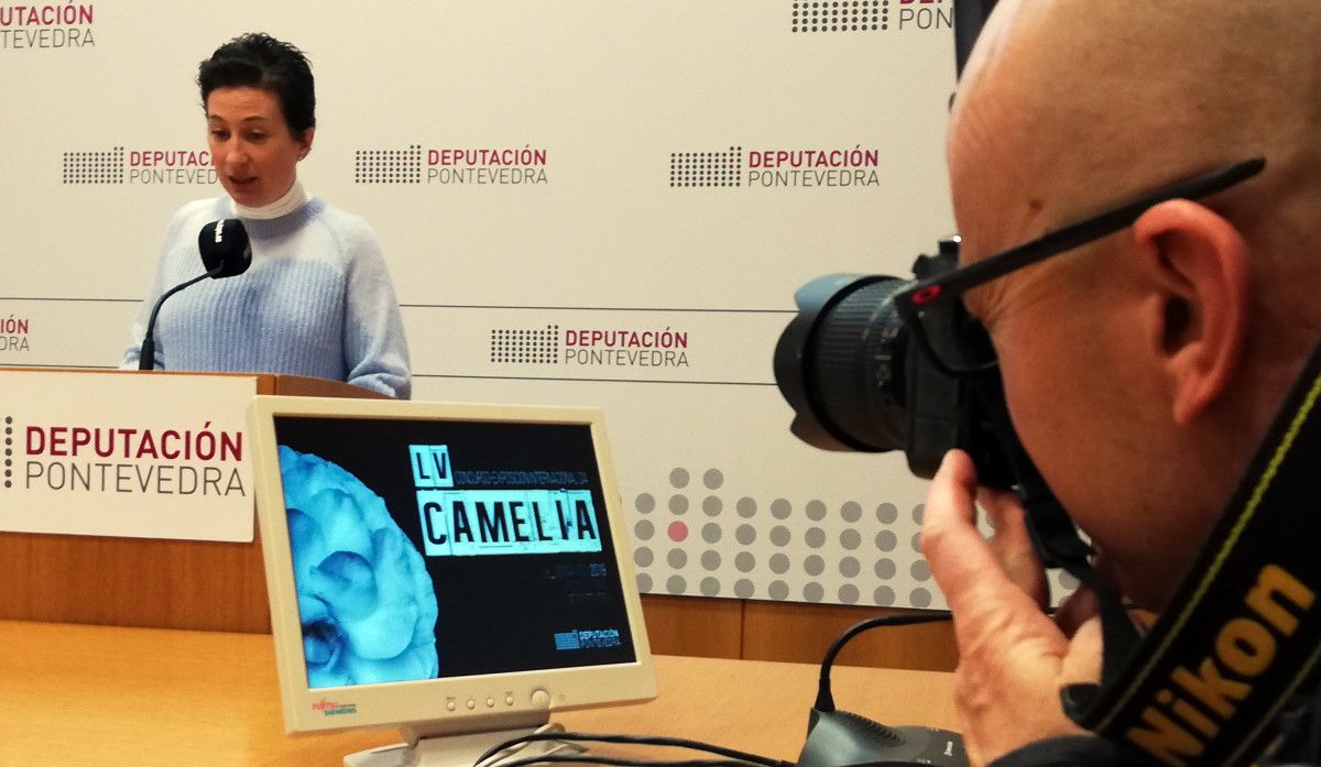 Eva Vilaverde presenta o Concurso Exposición Internacional da Camelia