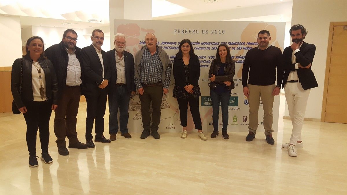 Reunión entre representantes da Deputación de Pontevedra e do Cabildo de Fuerteventura 