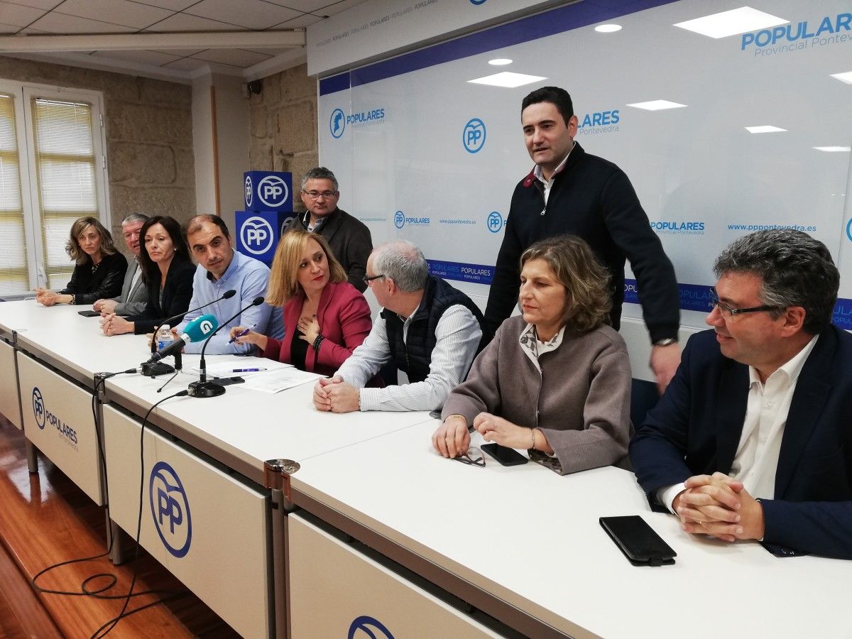 Comparecencia de los diputados del grupo provincial del Partido Popular