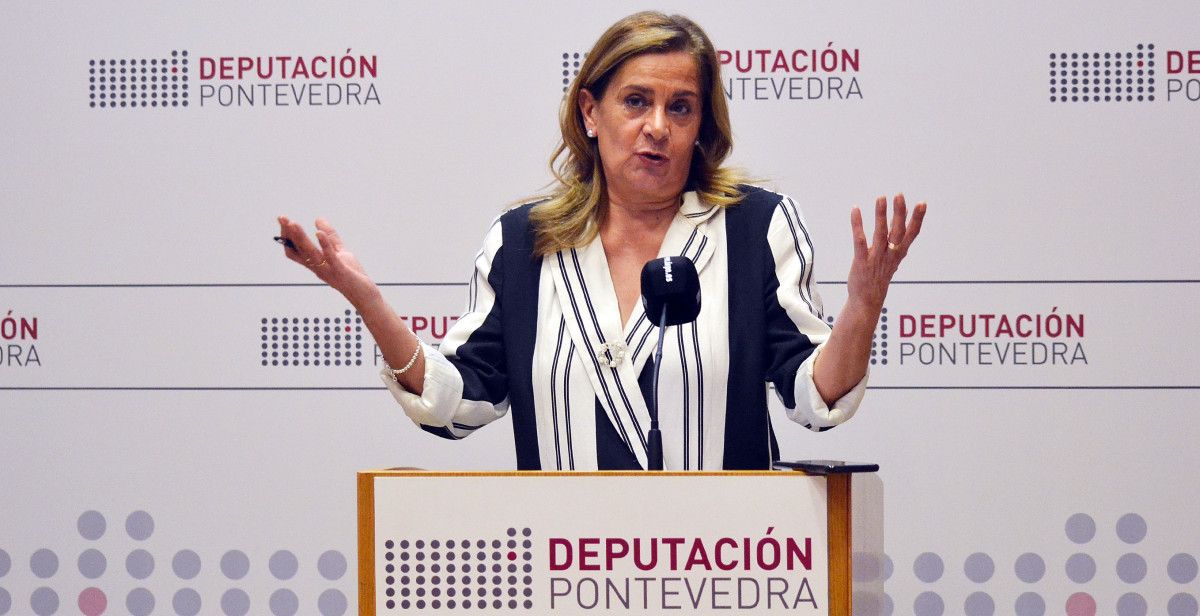 Carmela Silva, presidenta de la Deputación de Pontevedra