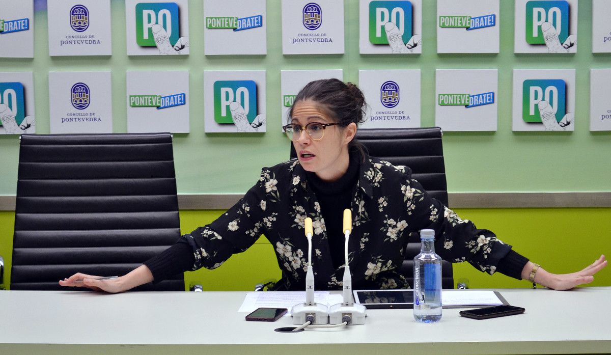Anabel Gulías, concelleira de Urbanismo en Pontevedra