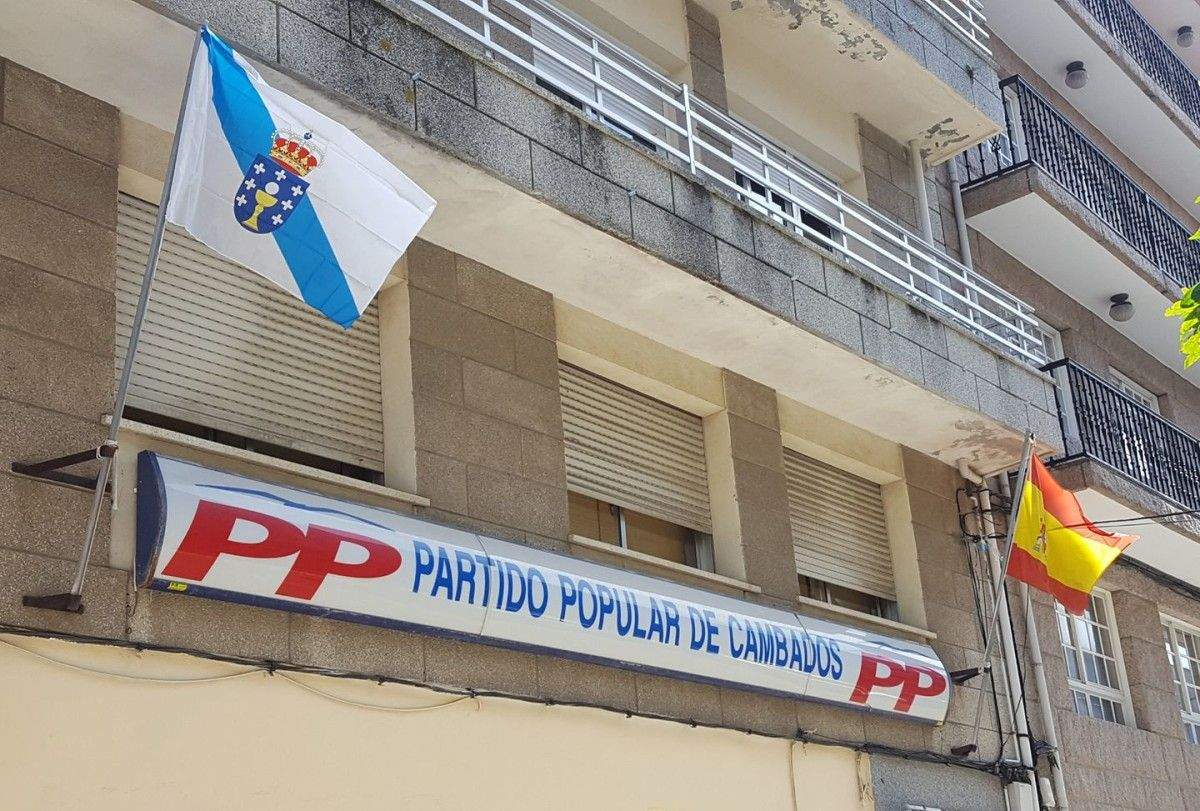 Sede del PP de Cambados