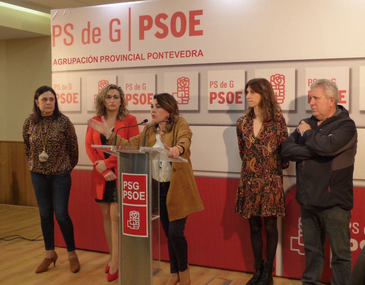 Presentación de Lina Garrido como candidata do PSOE en Cerdedo-Cotobade