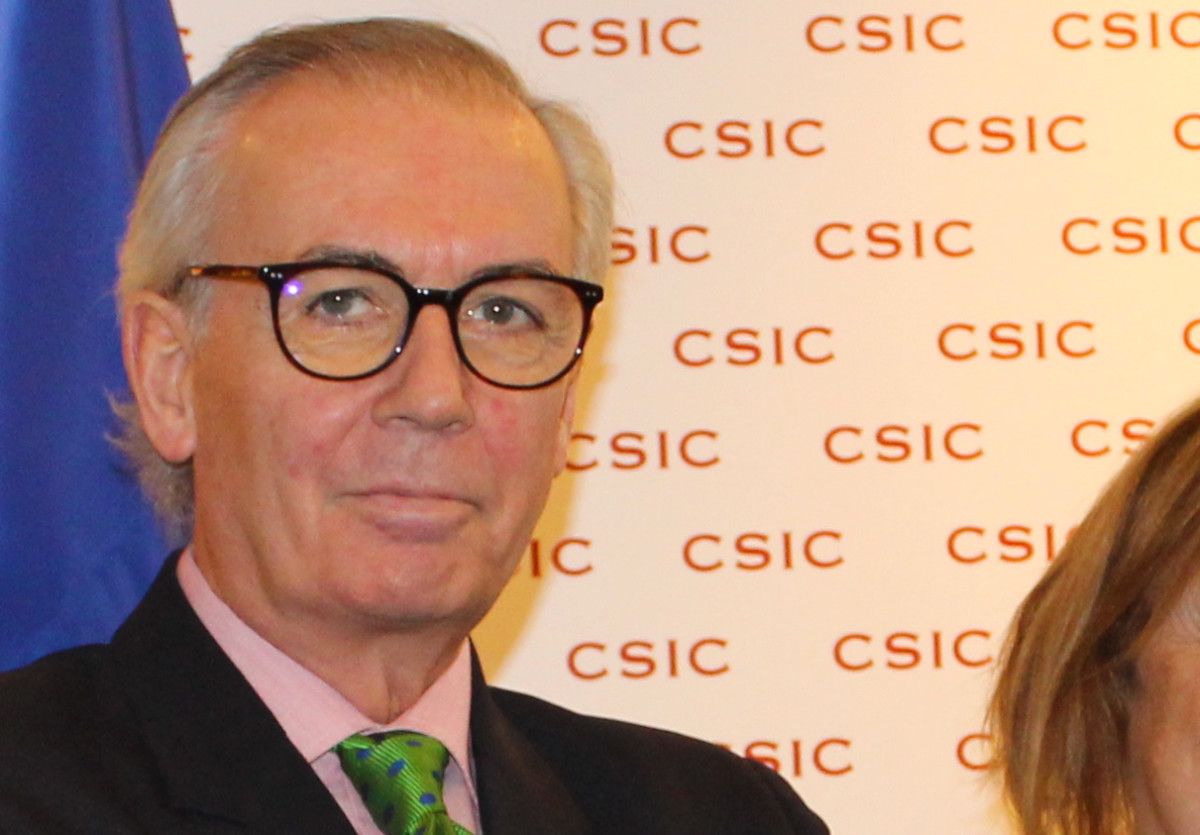 Doctor Antonio De Ron Pedreira, delegado institucional do CSIC en Galicia.