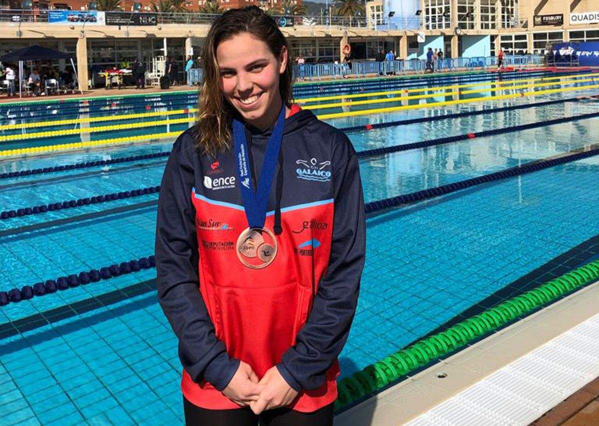 María Vilas no Campeonato de España de Larga Distancia