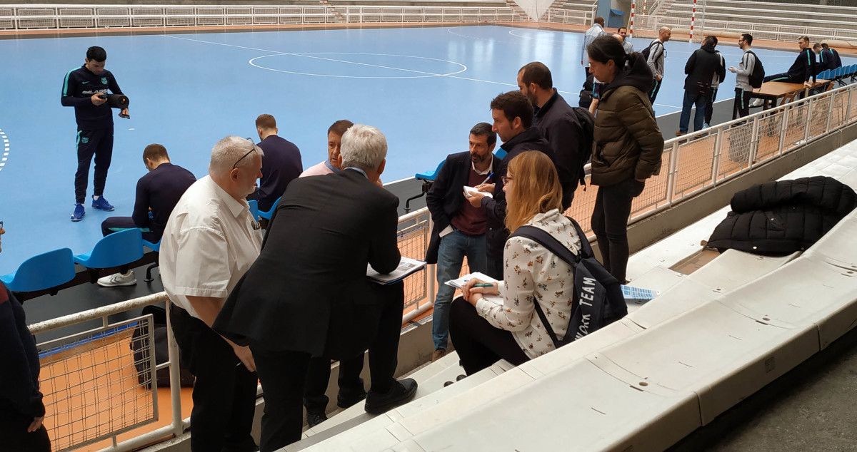 Visita de inspectores da IHF por mor do Mundial Júnior de balonmán