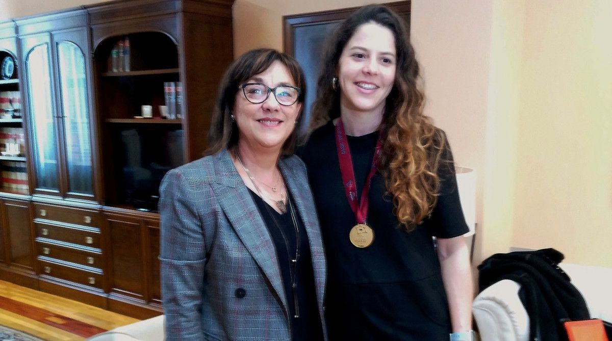 Recepción a SIlvia Aguete en la Subdelegación del Gobierno