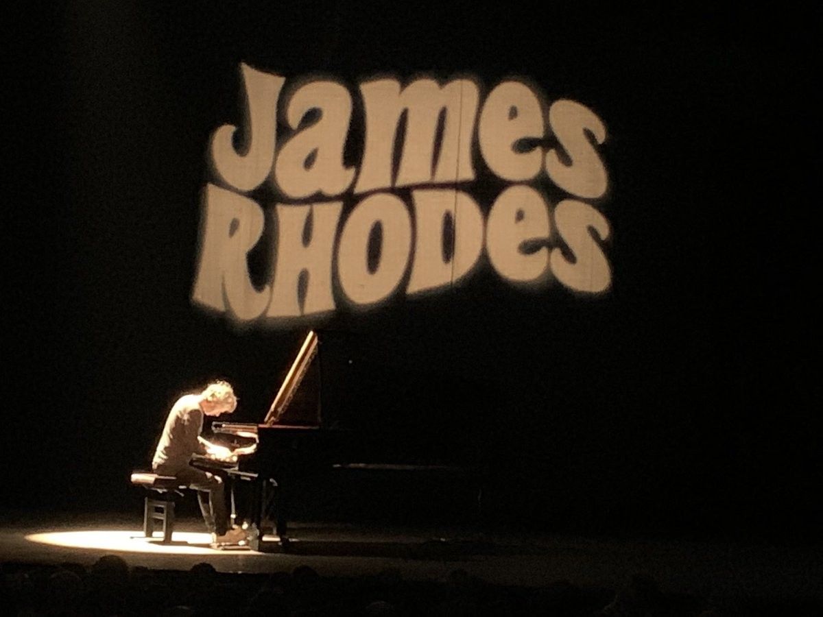James Rhodes no concerto ofrecido na Coruña