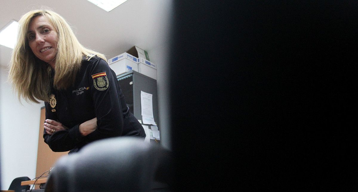 Maite Pantín, inspectora jefa responsable de la UFAM de la Policía Nacional 