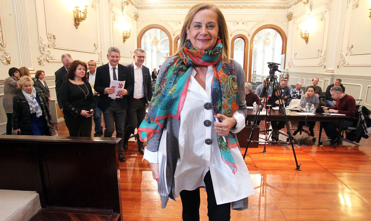 Carmela Silva, presidenta da Deputación de Pontevedra