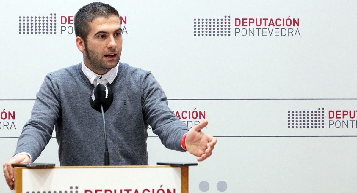 O deputado de Cultura e  Lingua, Xosé Leal