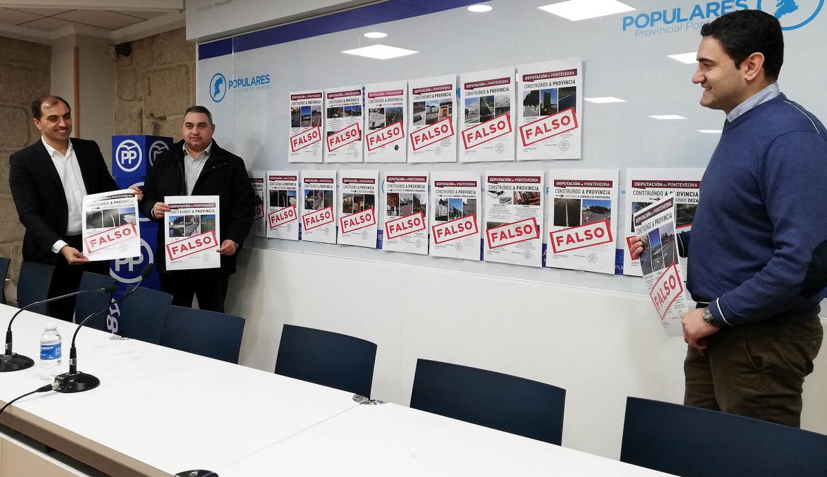 Los populares denuncian "unha campaña de márketing falsa" de la Deputación