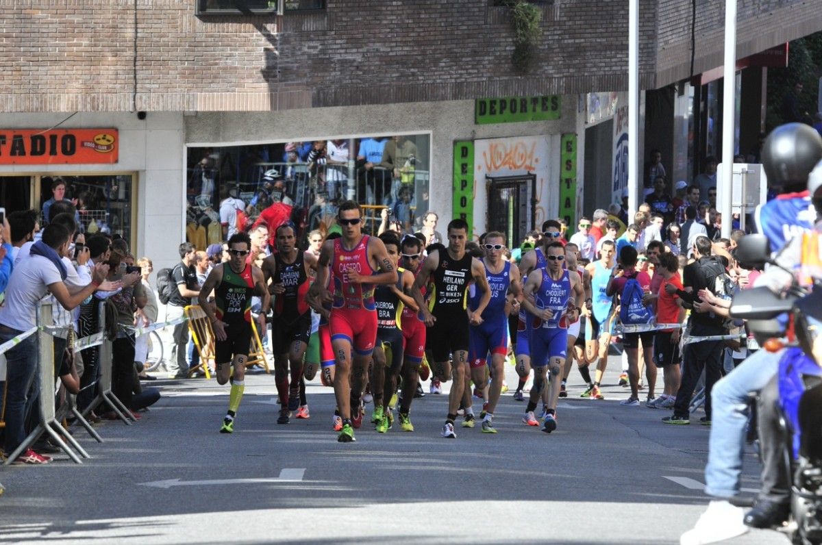 Prueba de élite masculina y Sub23 del Mundial de Duatlón de Pontevedra