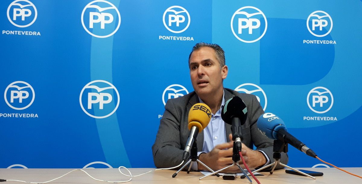 Rafa Domínguez, portavoz do grupo municipal do PP