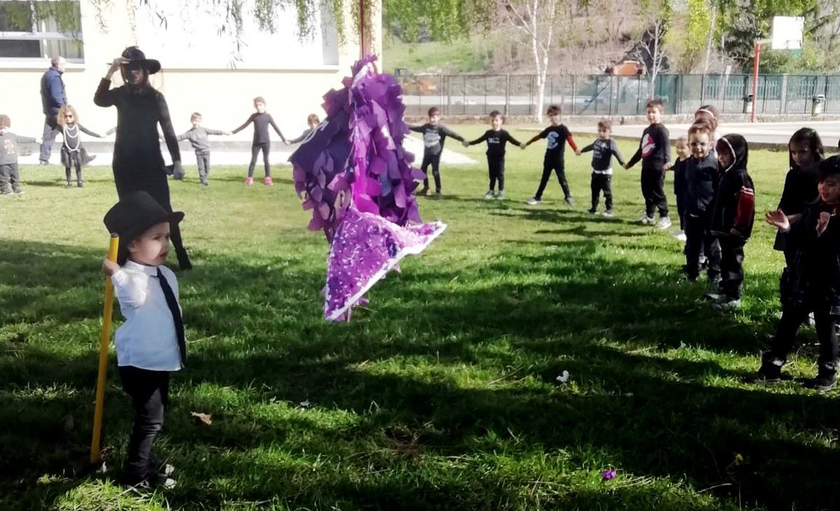 Enterro da Sardiña no CEIP de Ponte Sampaio