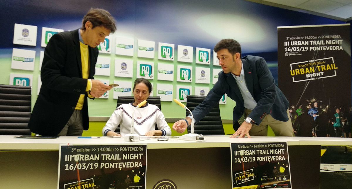 Presentación de la III Urban Trail Night de Pontevedra