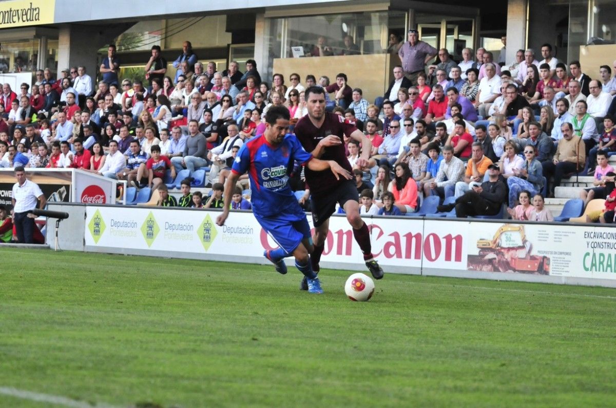 David Pérez nunha xogada do Pontevedra-Atlético Granadilla