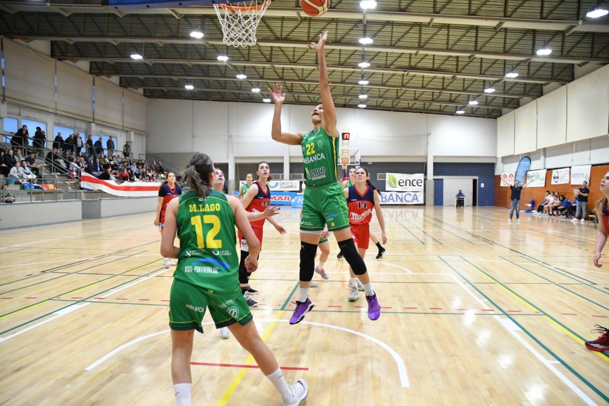 Partido entre Arxil y Maristas Coruña en el CGTD
