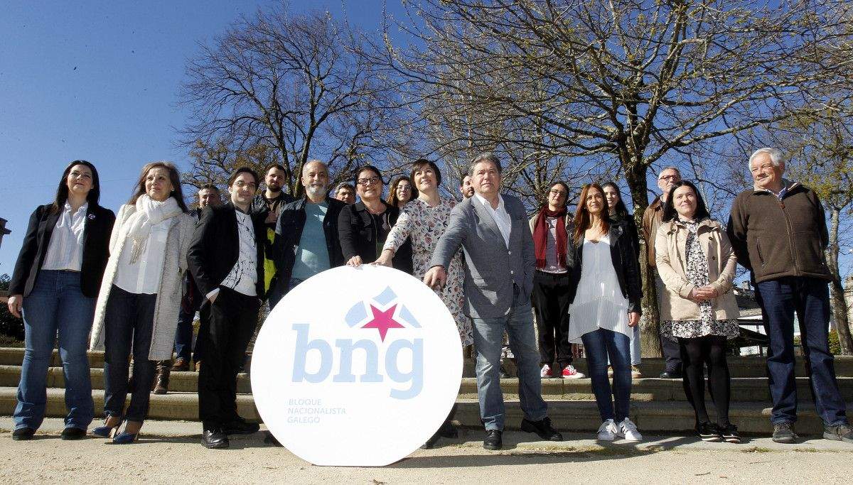 Presentación da candidatura do BNG por Pontevedra ás eleccións xerais