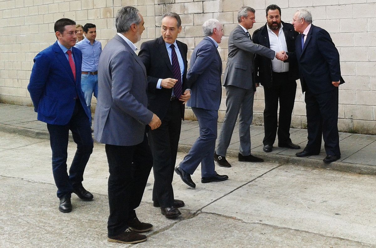 Visita del vicepresidente de la Xunta, Alfonso Rueda, a Nodosafer