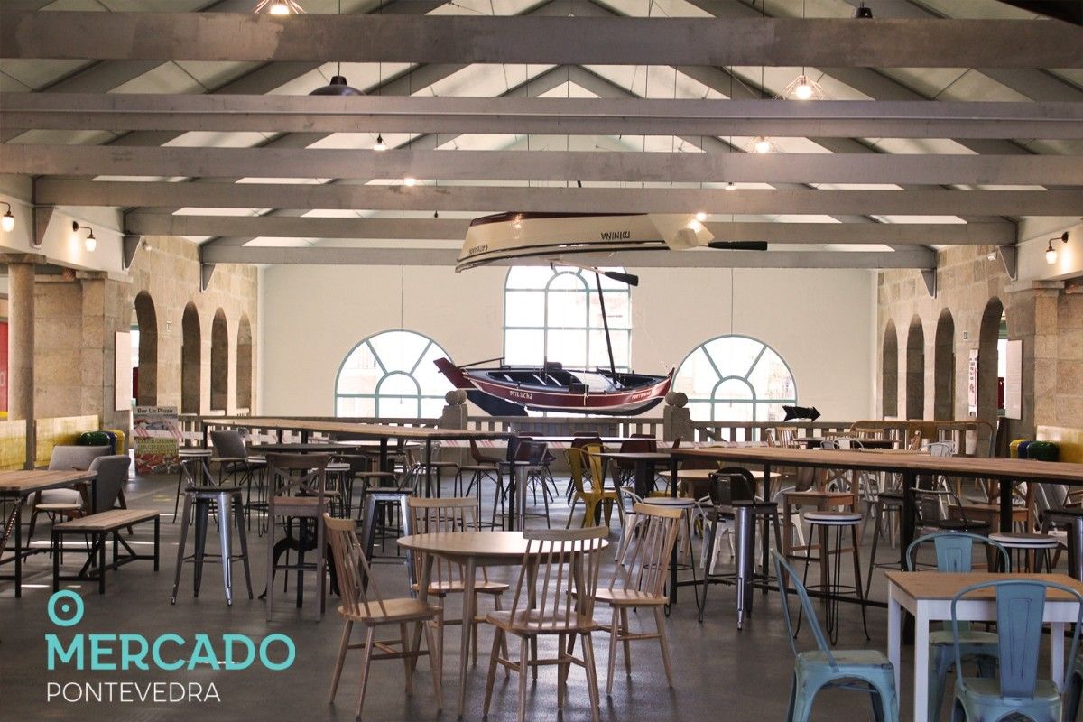 Espazo gastronómico do mercado de abastos de Pontevedra