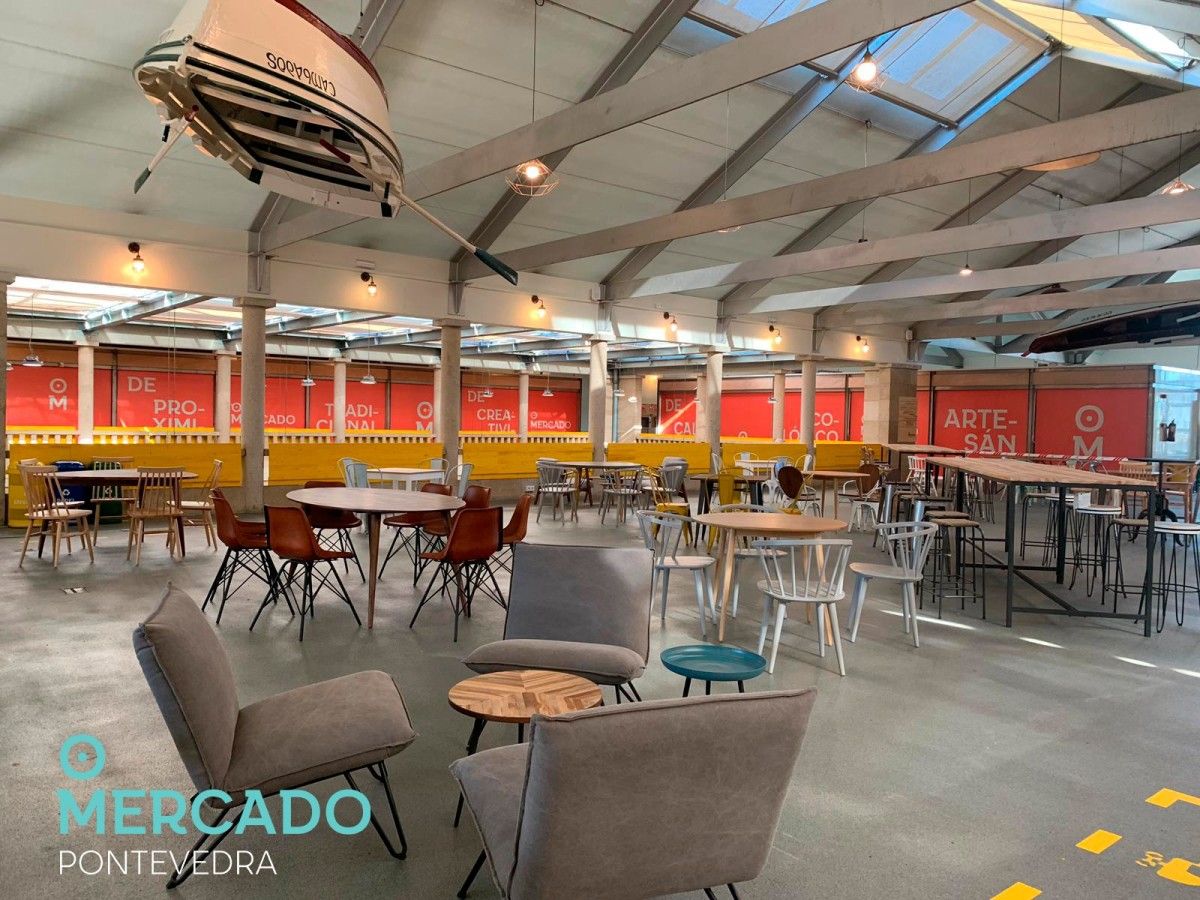 Espazo gastronómico do mercado de abastos de Pontevedra