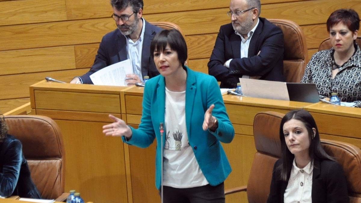 Ana Pontón, na súa interpelación sobre ENCE a Núñez Feijóo