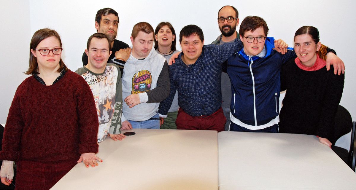 Taller del FICBUEU con la Asociación Down Pontevedra