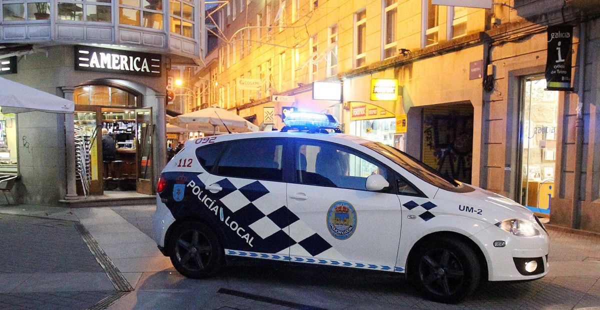 Patrulla de la Policía Local de Pontevedra