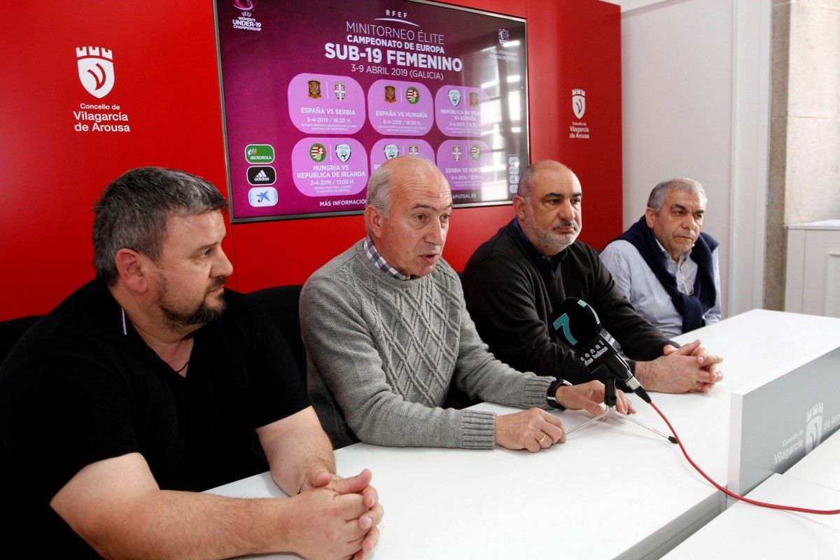 Presentación do Torneo Internacional Rolda Elite Sub-19 en Vilagarcía