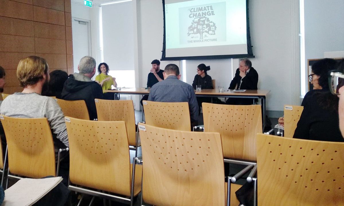 Participación de Anabel Gulías y Demetrio Gómez en una jornada organizada por la Oficina do Parlamento Europeo en Dublín