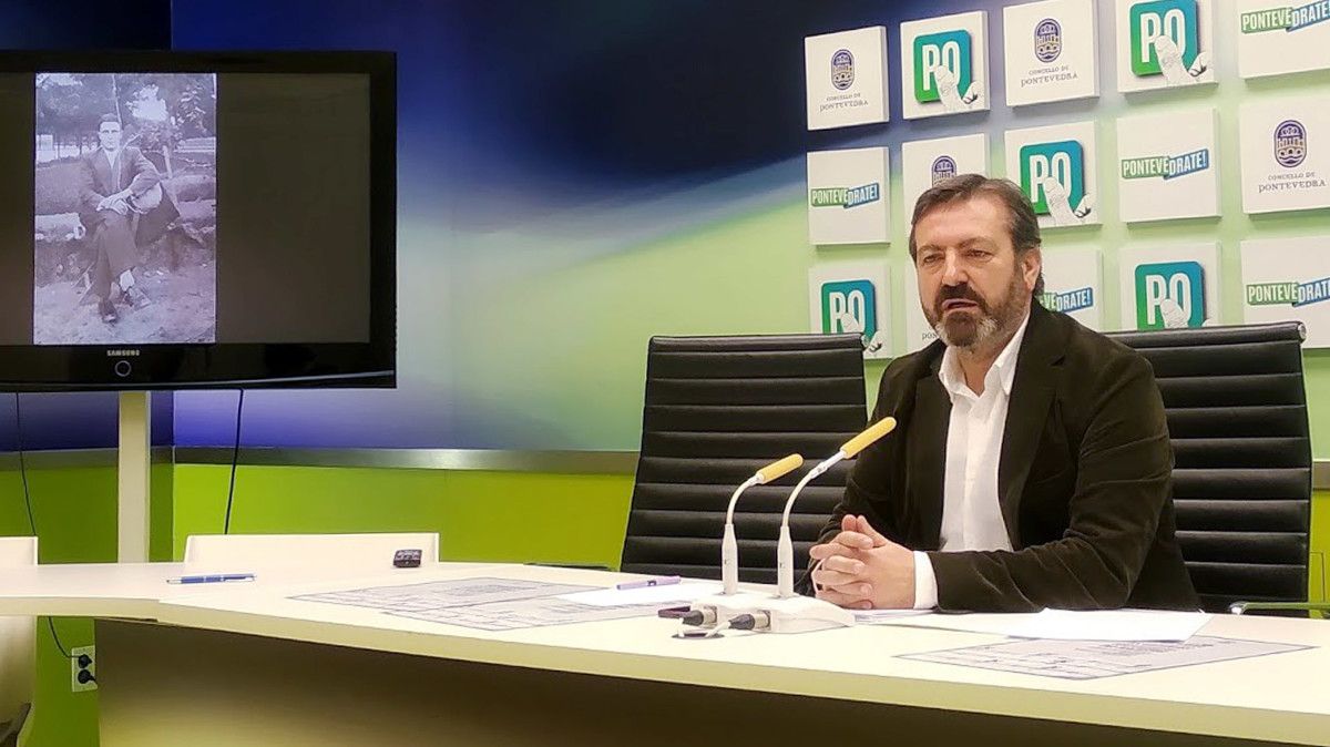 Presentación da homenaxe das vítimas pontevedresas do nazismo