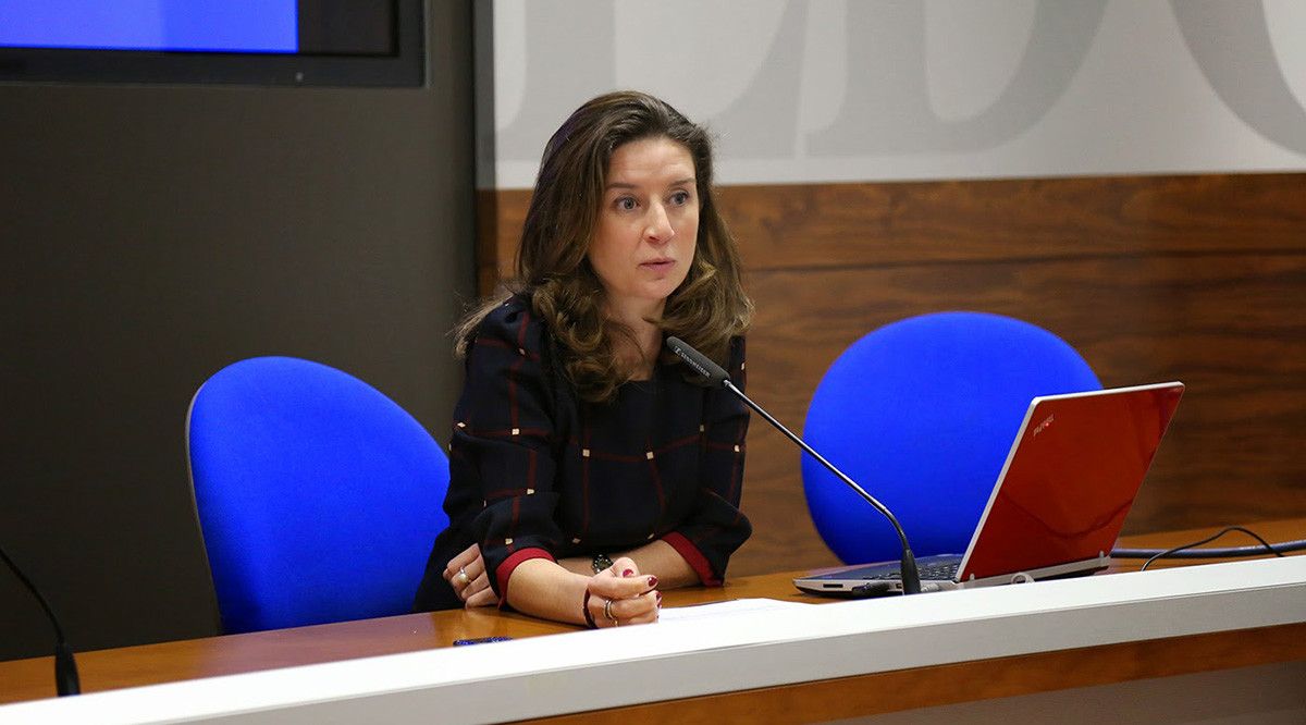 Silvia Junco, integrante da candidatura do PP