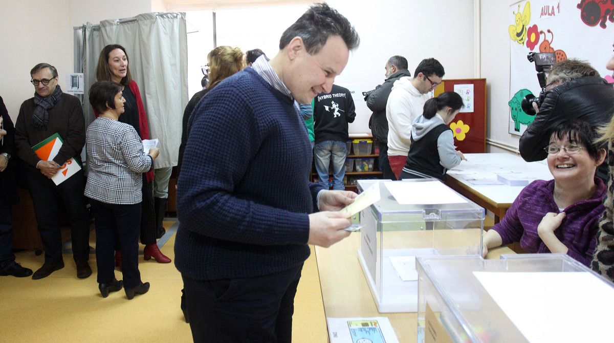 Ensayos en el Juan XXIII para votar por primera vez