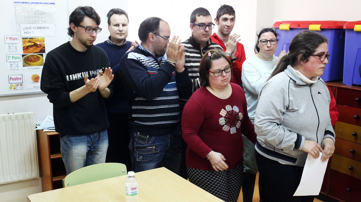 Persoas usuarias da Fundación Xoán XXIII