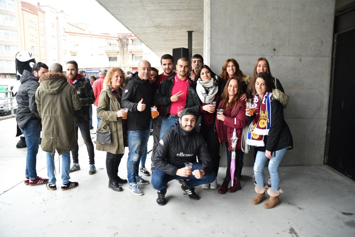 Churrascada previa ao partido entre o Pontevedra e o Sanse.