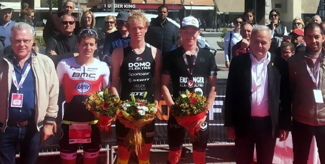 Pablo Dapena logra el segundo puesto en el triatlón de media distancia disputado en Salou