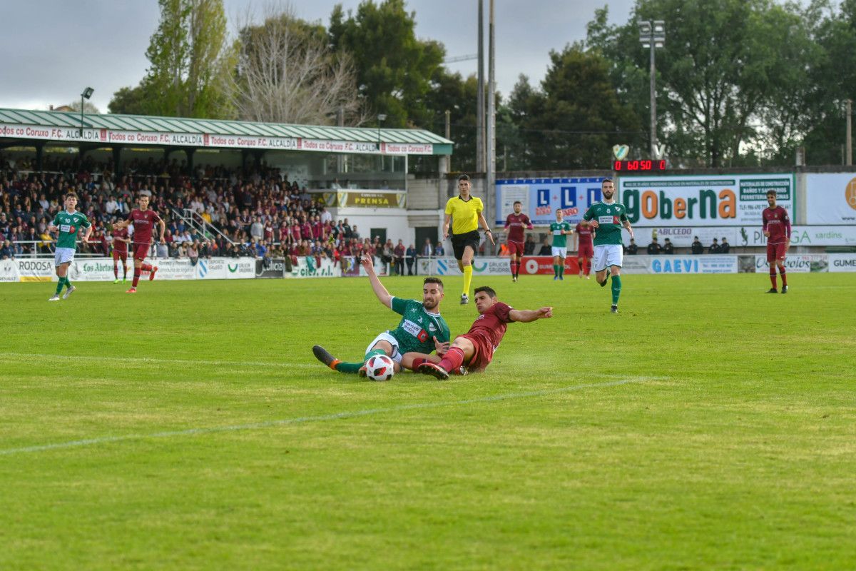 Partido entre Coruxo e Pontevedra no Vao